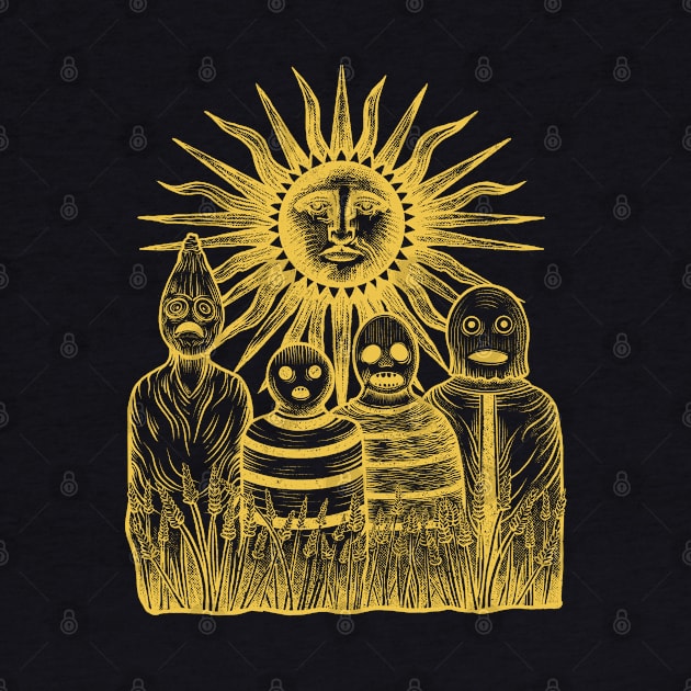 Wicker Man People Gold by RGB Ginger